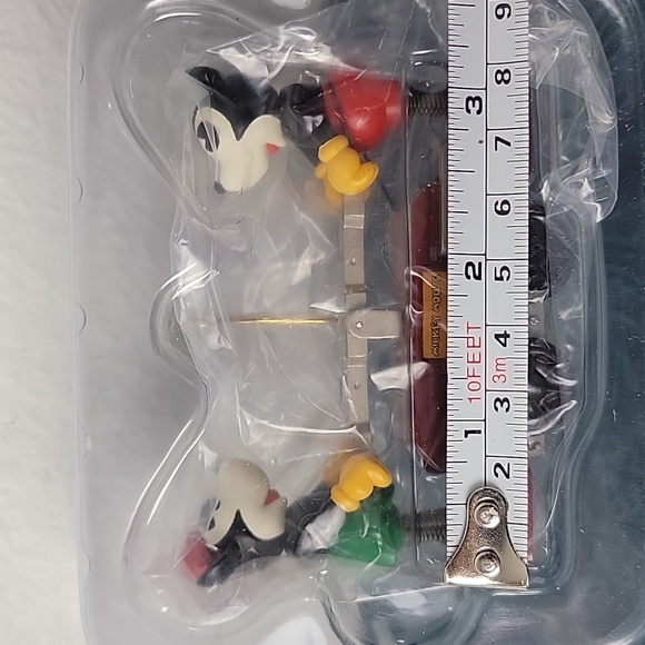 2 Hallmark Ornaments Mickey & Minnie Handcar & Mickey Parade Drummer Christmas - Picture 2 of 14